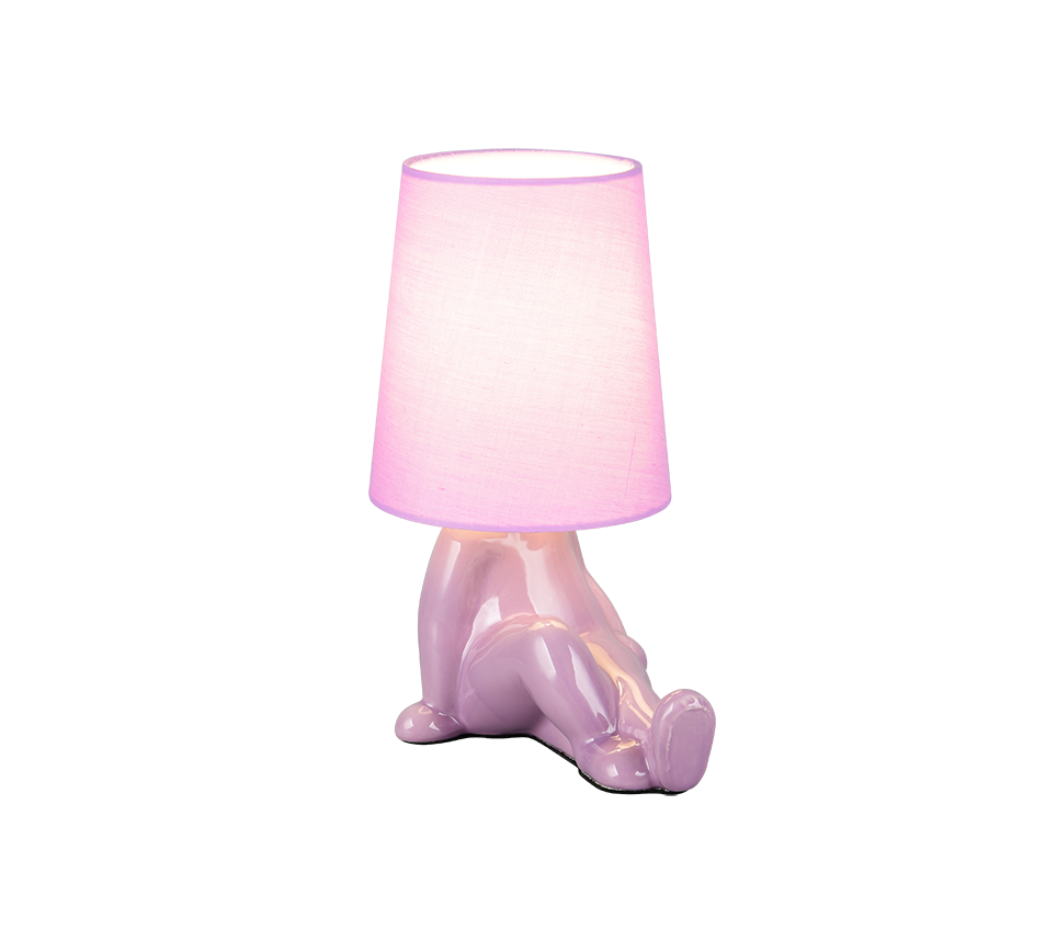 HUMA | Table lamp | Lilac | Ceramic