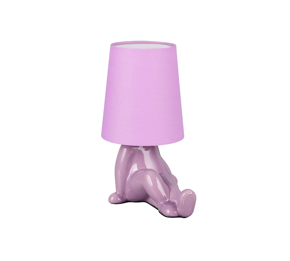 HUMA | Table lamp | Lilac | Ceramic