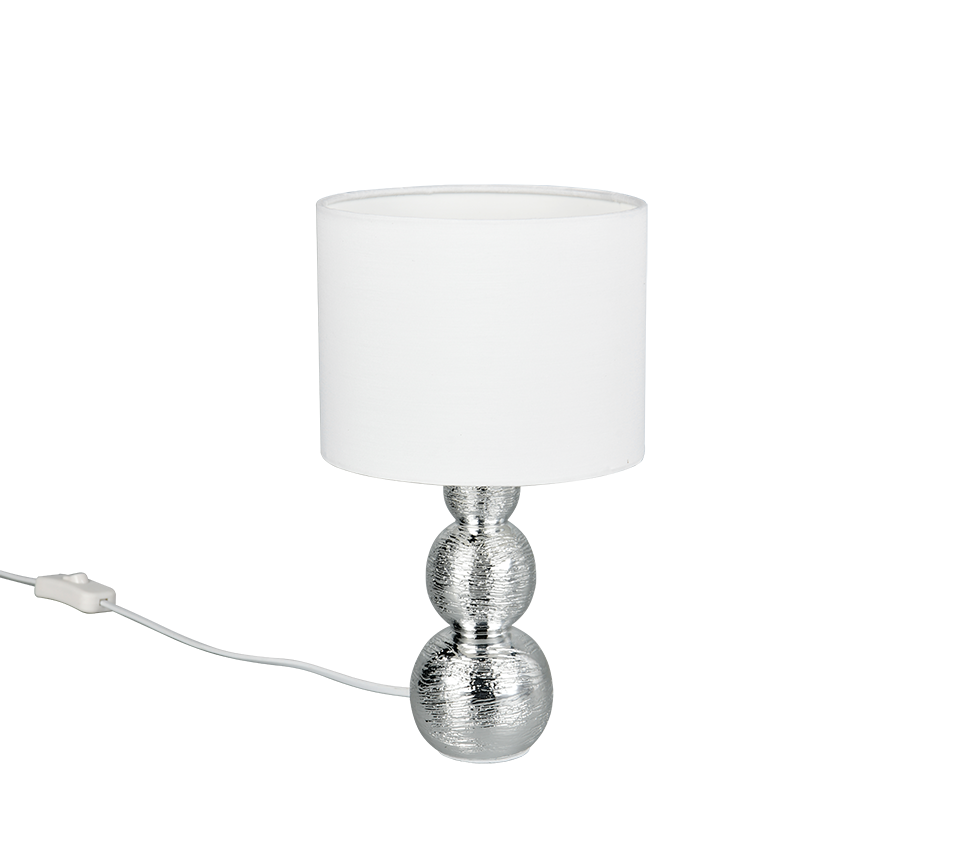 LOVA | Table lamp | Silver | Ceramic