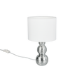 LOVA | Table lamp | Silver | Ceramic