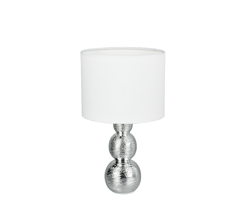 LOVA | Table lamp | Silver | Ceramic