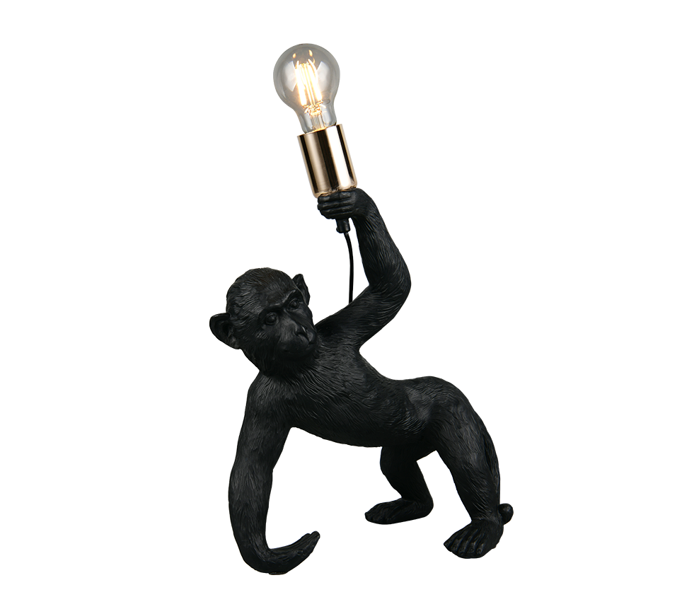 BOBO | Table lamp | Black | Polyresin