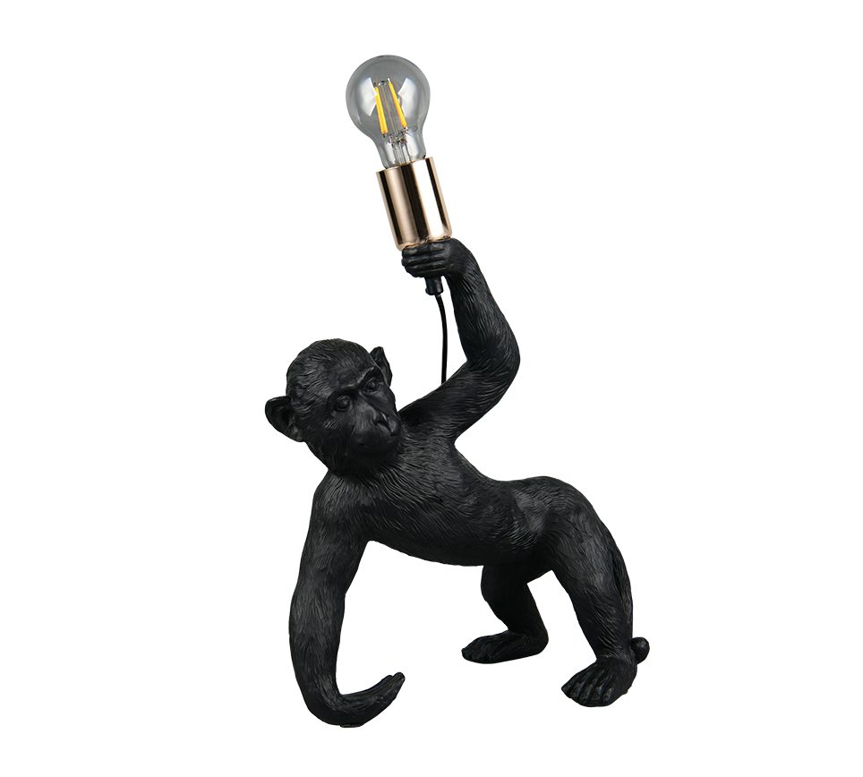 BOBO | Table lamp | Black | Polyresin