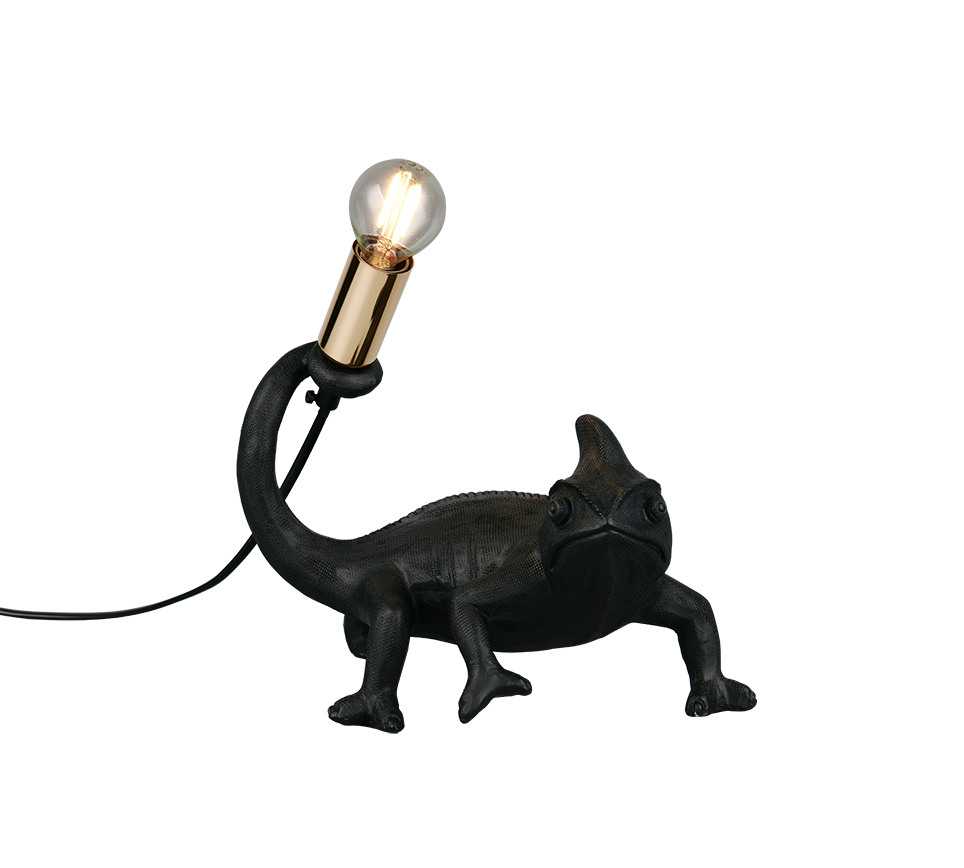 CRAWLY | Table lamp | Black | Polyresin