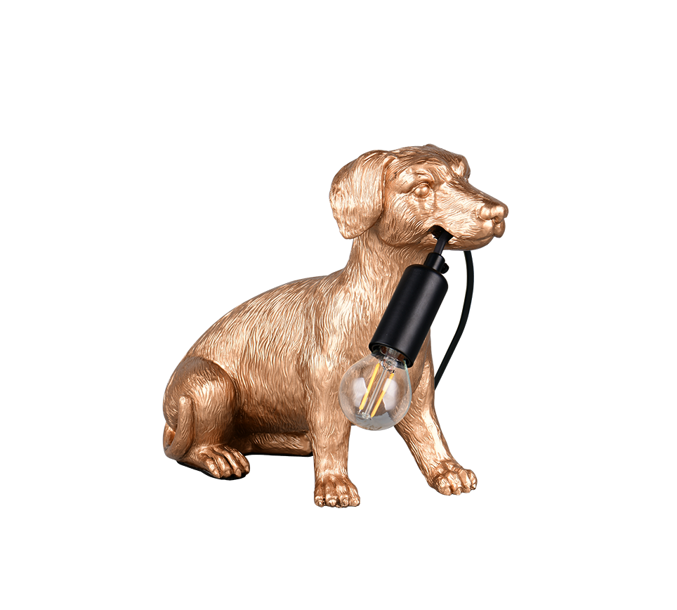 RUDI | Table lamp | Gold | Polyresin