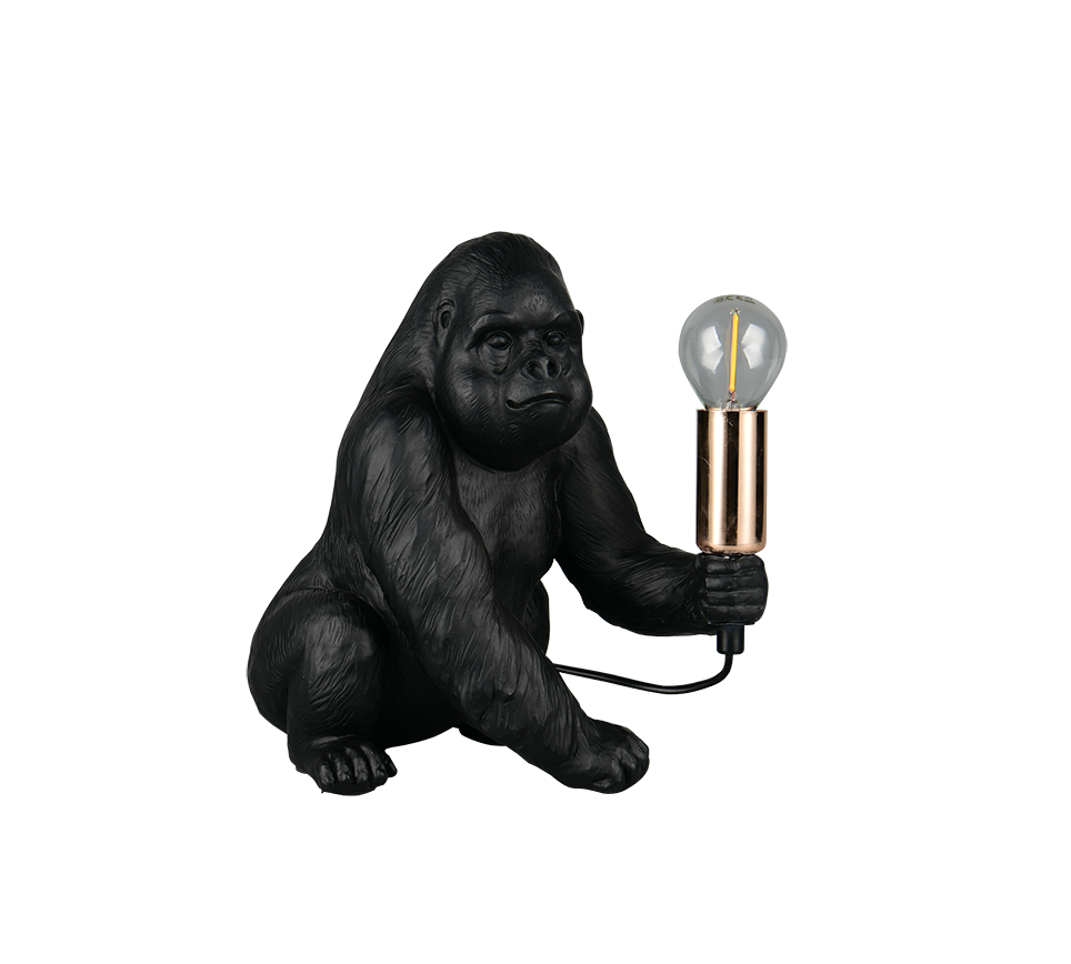 KONG | Table lamp | Black | Polyresin