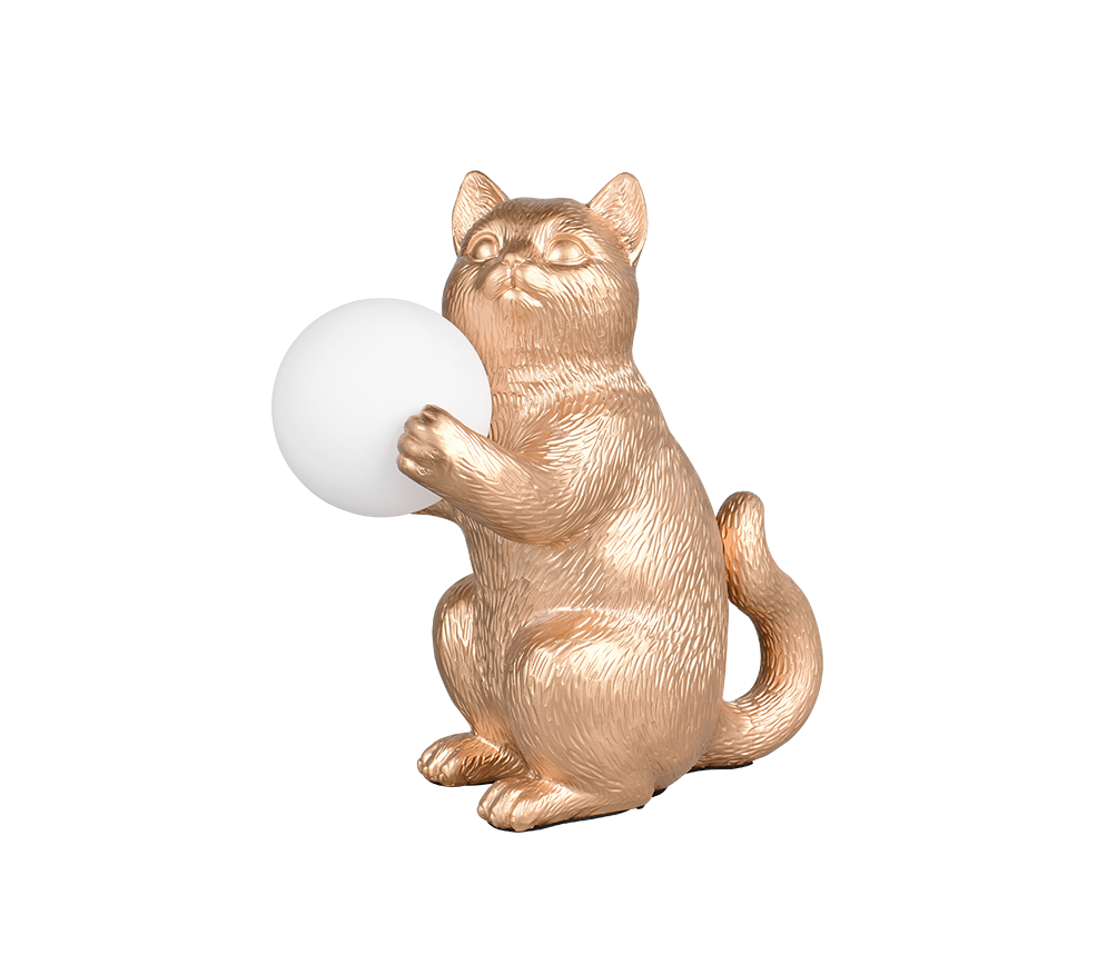 GATIO | Table lamp | Gold | Polyresin