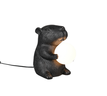 CAPI | Table lamp | Black | Polyresin
