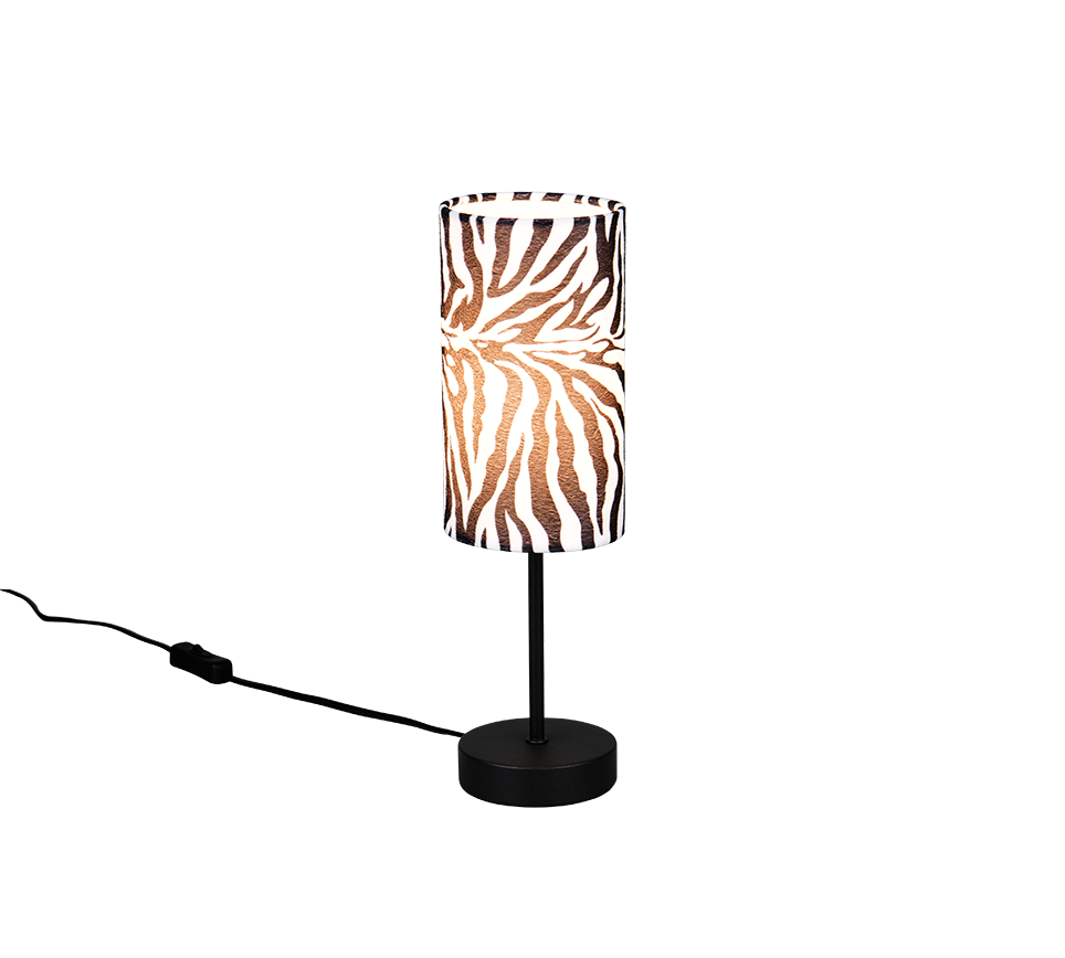 ZEBARA | Table lamp | Black mat | Metal