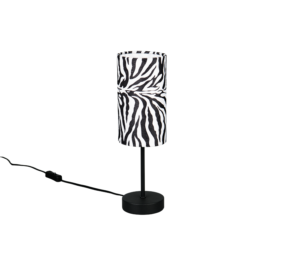 ZEBARA | Table lamp | Black mat | Metal