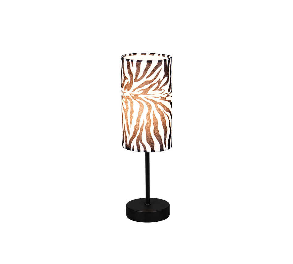 ZEBARA | Table lamp | Black mat | Metal
