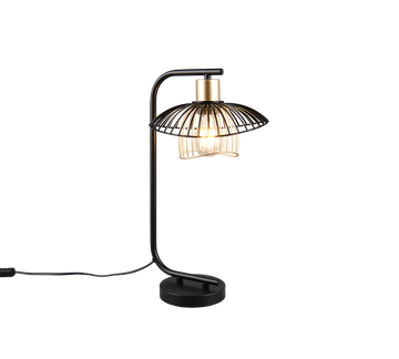 LAURIS | Table lamp | Black mat | Metal