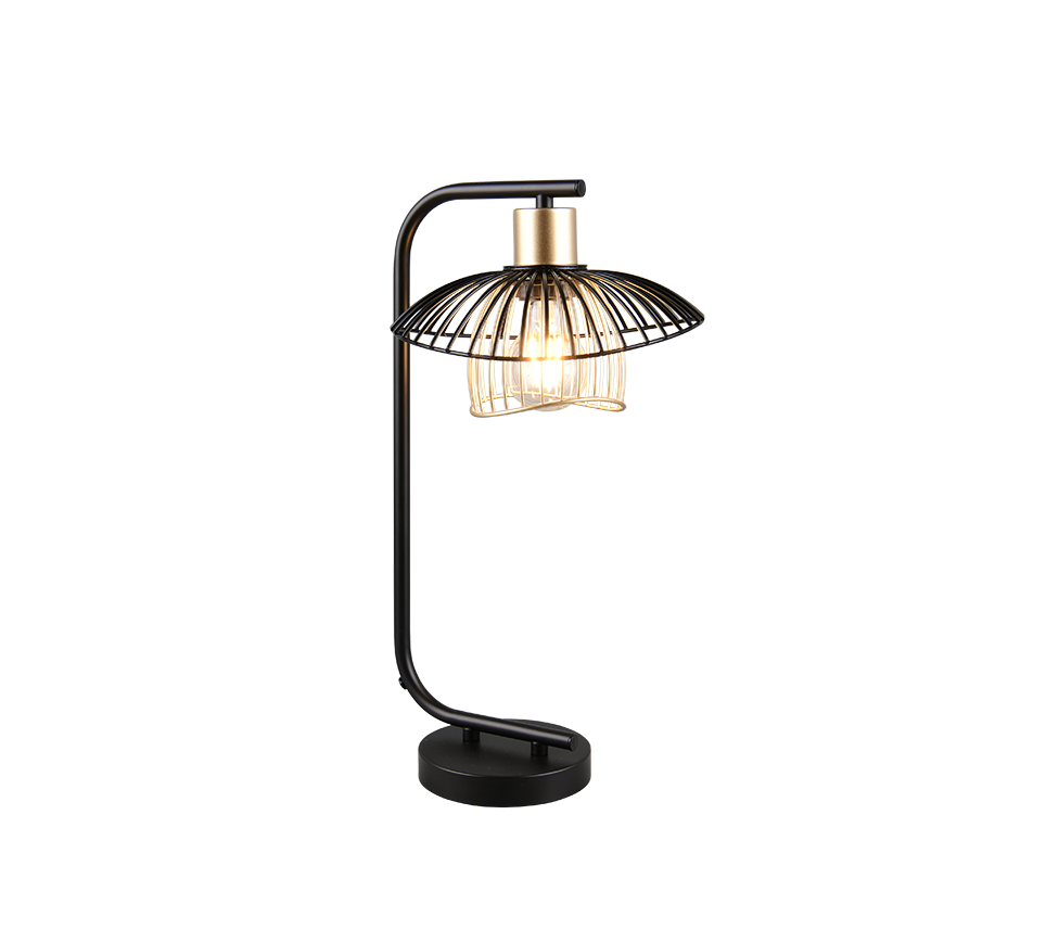 LAURIS | Table lamp | Black mat | Metal