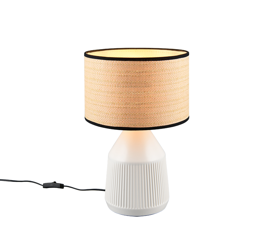 FORMENTERA | Table lamp | White mat | Ceramic