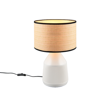 FORMENTERA | Table lamp | White mat | Ceramic