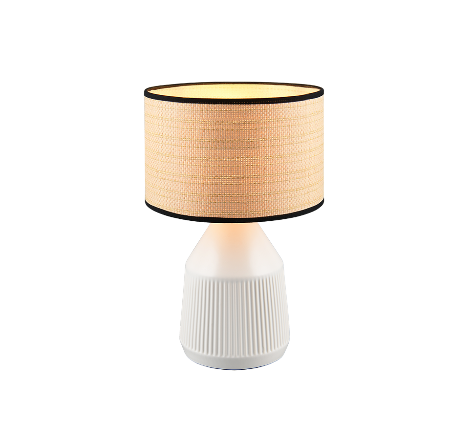 FORMENTERA | Table lamp | White mat | Ceramic
