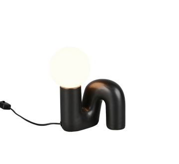 QUINN | Table lamp | Black | Ceramic