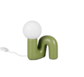 QUINN | Table lamp | Green | Ceramic