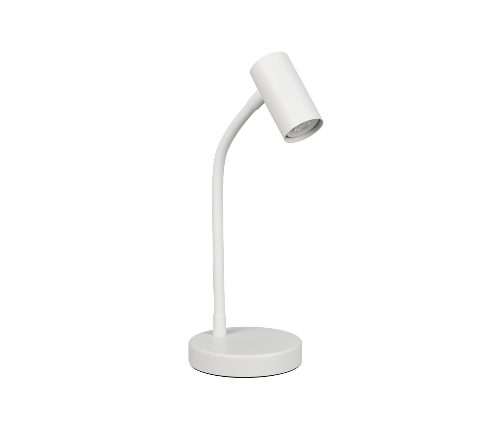 TARYN | Table lamp | White mat | Metal