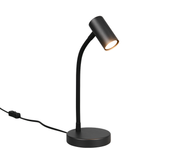 TARYN | Table lamp | Black mat | Metal