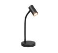 TARYN | Table lamp | Black mat | Metal
