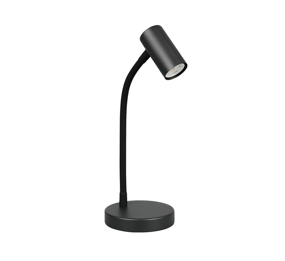 TARYN | Table lamp | Black mat | Metal