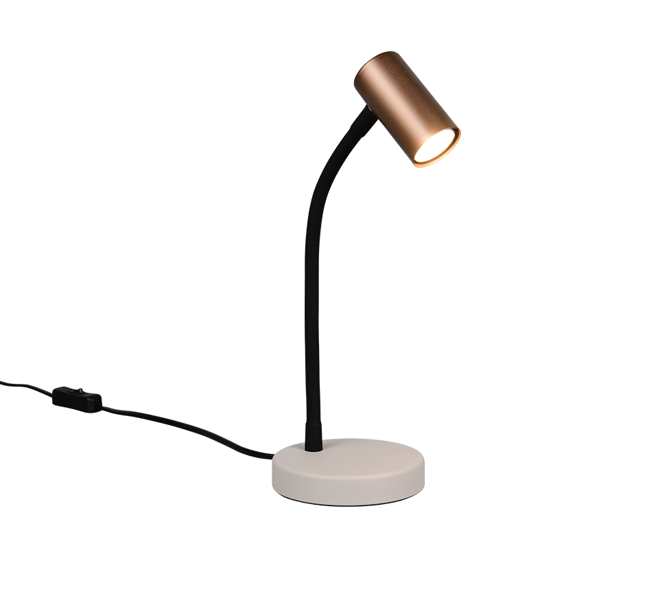 TARYN | Table lamp | Coffee | Metal