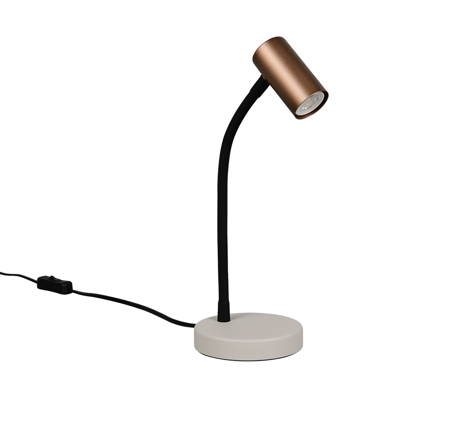 TARYN | Table lamp | Coffee | Metal