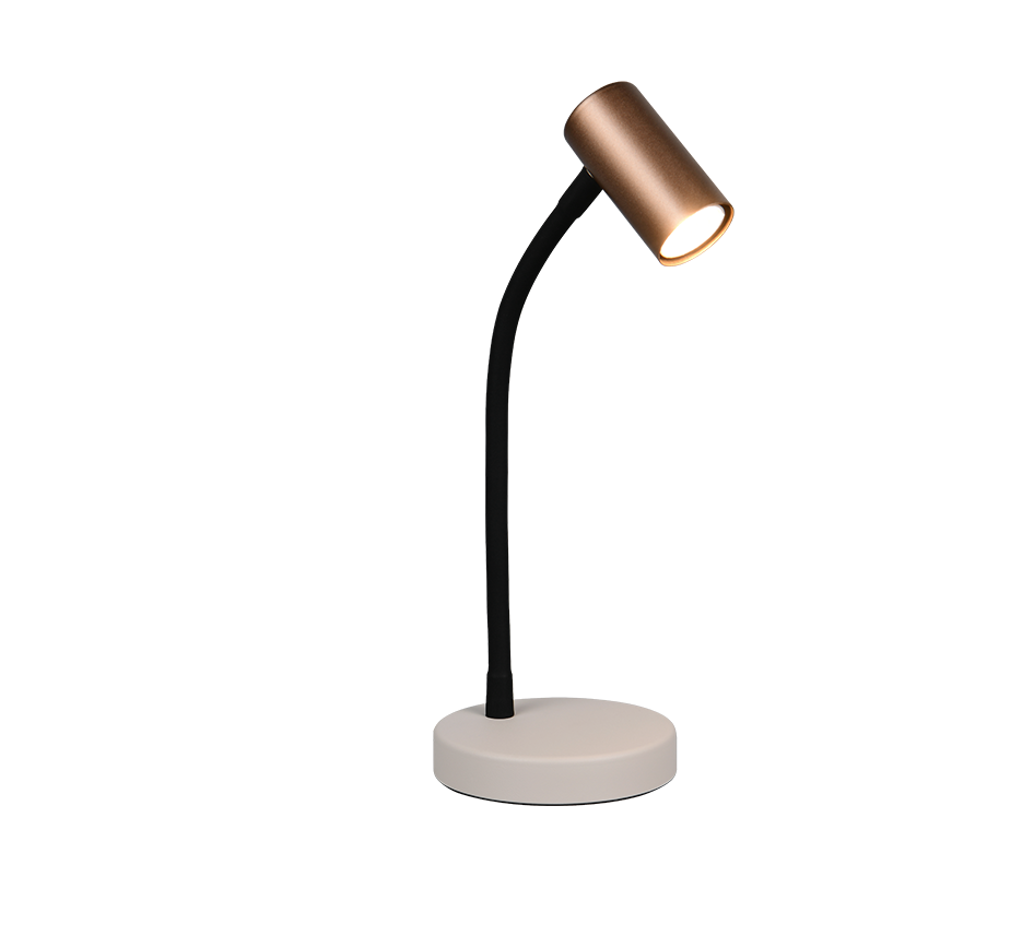 TARYN | Table lamp | Coffee | Metal