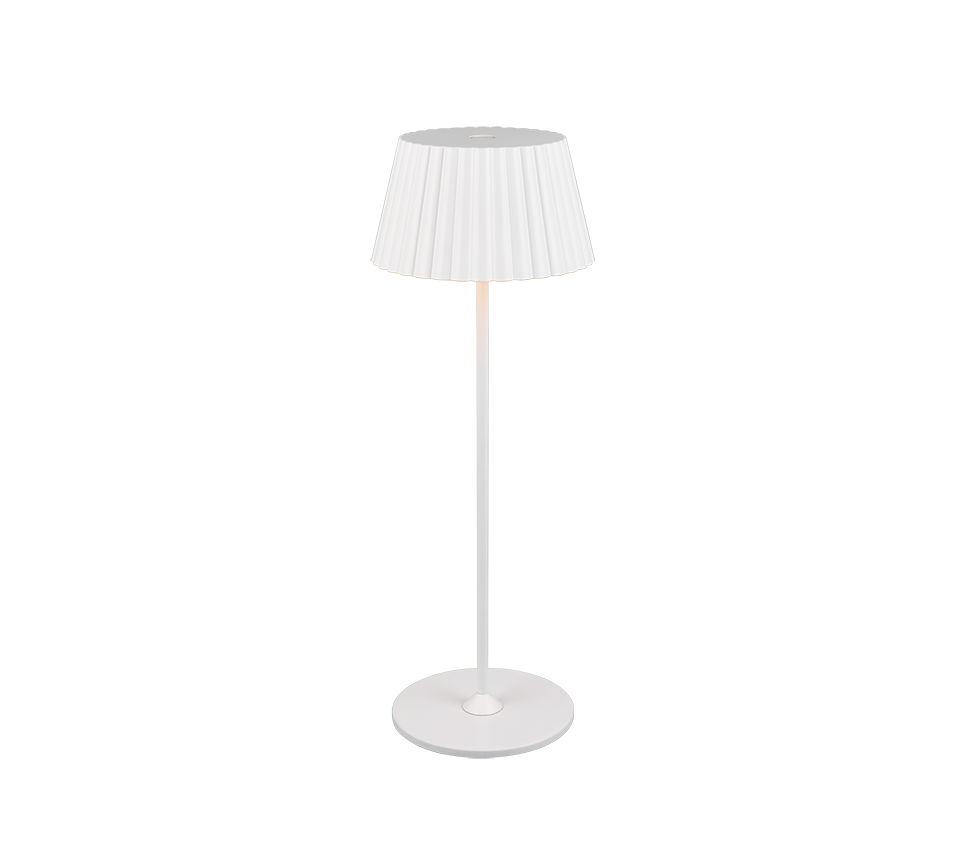 SUAREZ | Table lamp | White mat | Metal