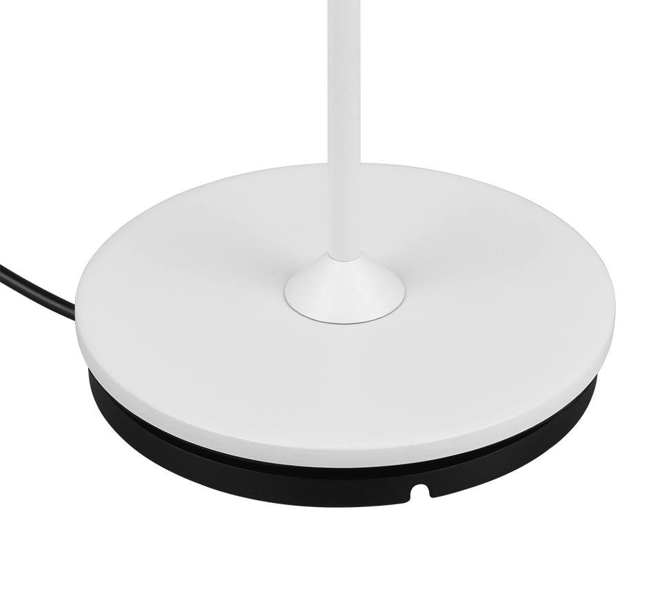 SUAREZ | Table lamp | White mat | Metal