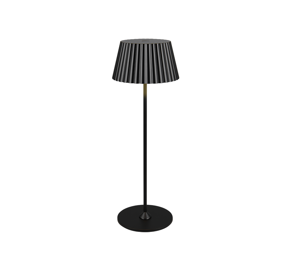 SUAREZ | Table lamp | Black mat | Metal