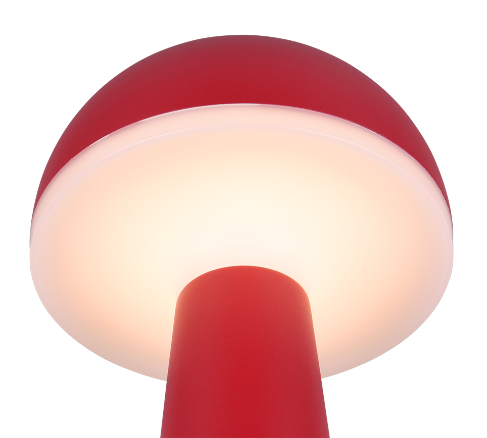 FUNGO | Table lamp | Red | Diecast aluminium