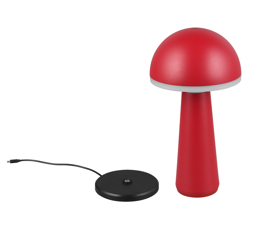 FUNGO | Table lamp | Red | Diecast aluminium