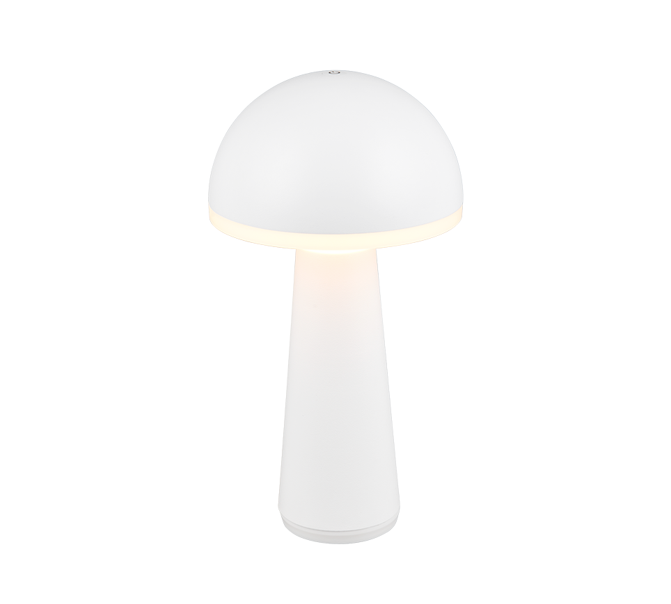 FUNGO | Table lamp | White mat | Diecast aluminium