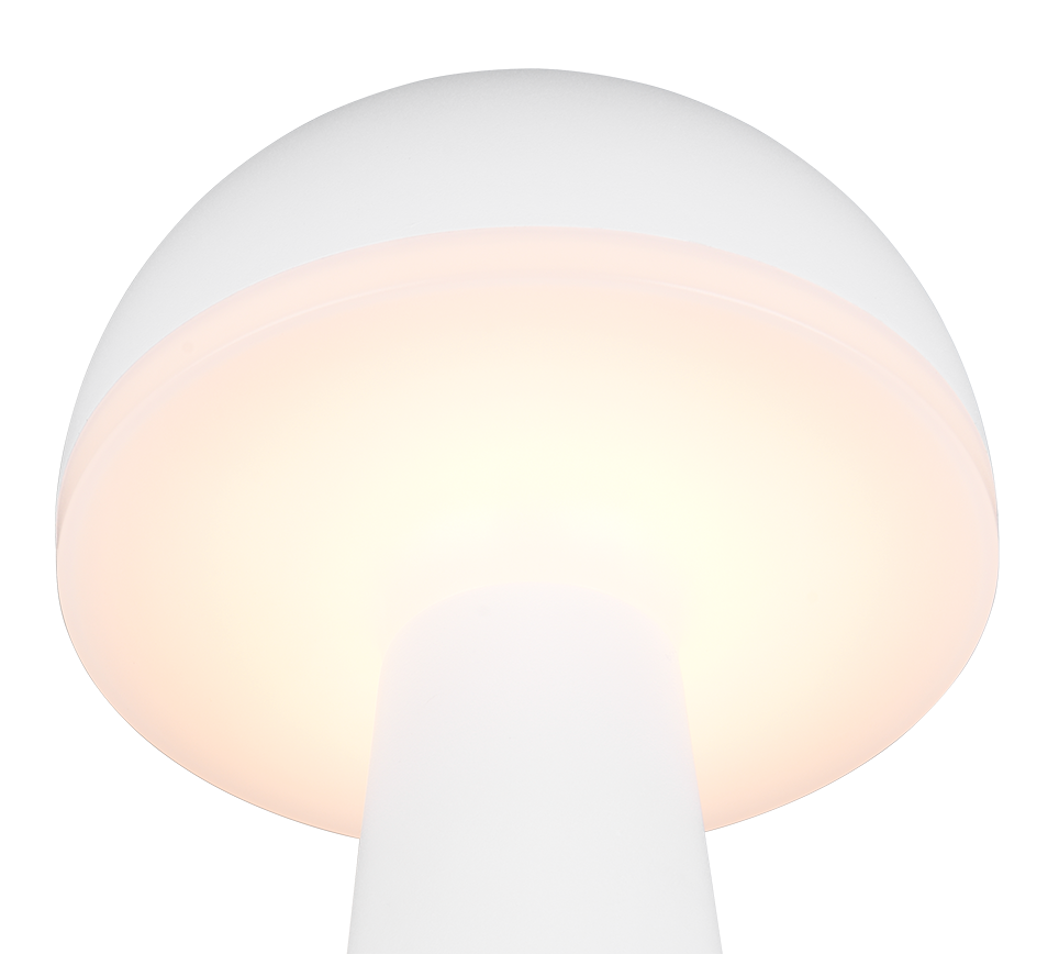FUNGO | Table lamp | White mat | Diecast aluminium