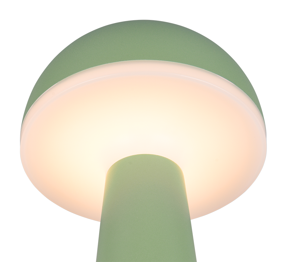 FUNGO | Table lamp | Pistaziengrün | Diecast aluminium