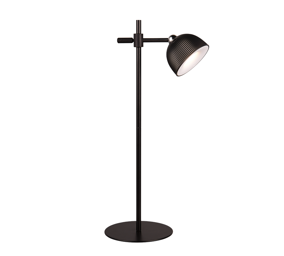 MAXIMA | Table lamp | Black | Plastic