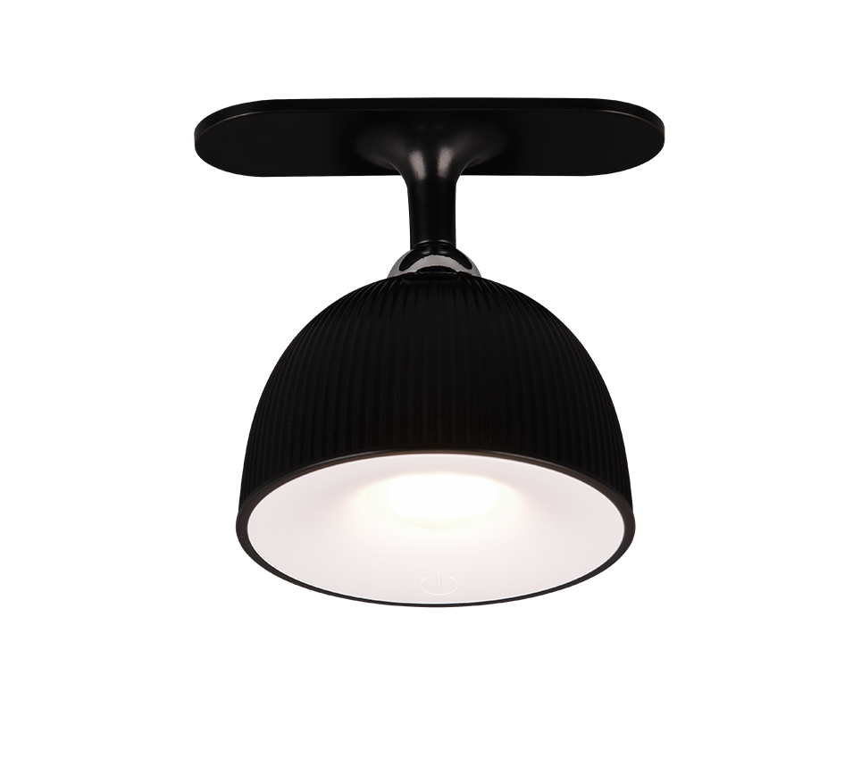 MAXIMA | Table lamp | Black | Plastic