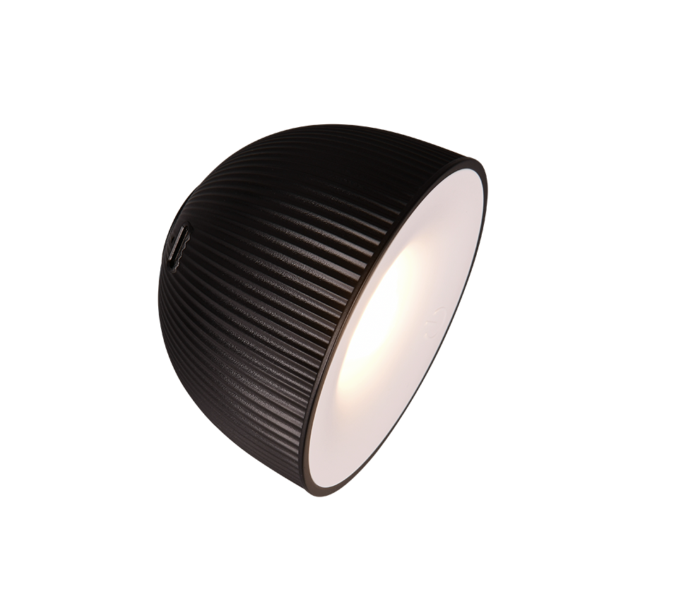MAXIMA | Table lamp | Black | Plastic