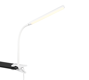 NEVADA | Clamping lamp | White mat | Plastic