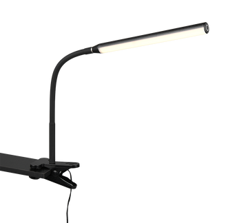 NEVADA | Clamping lamp | Black mat | Plastic