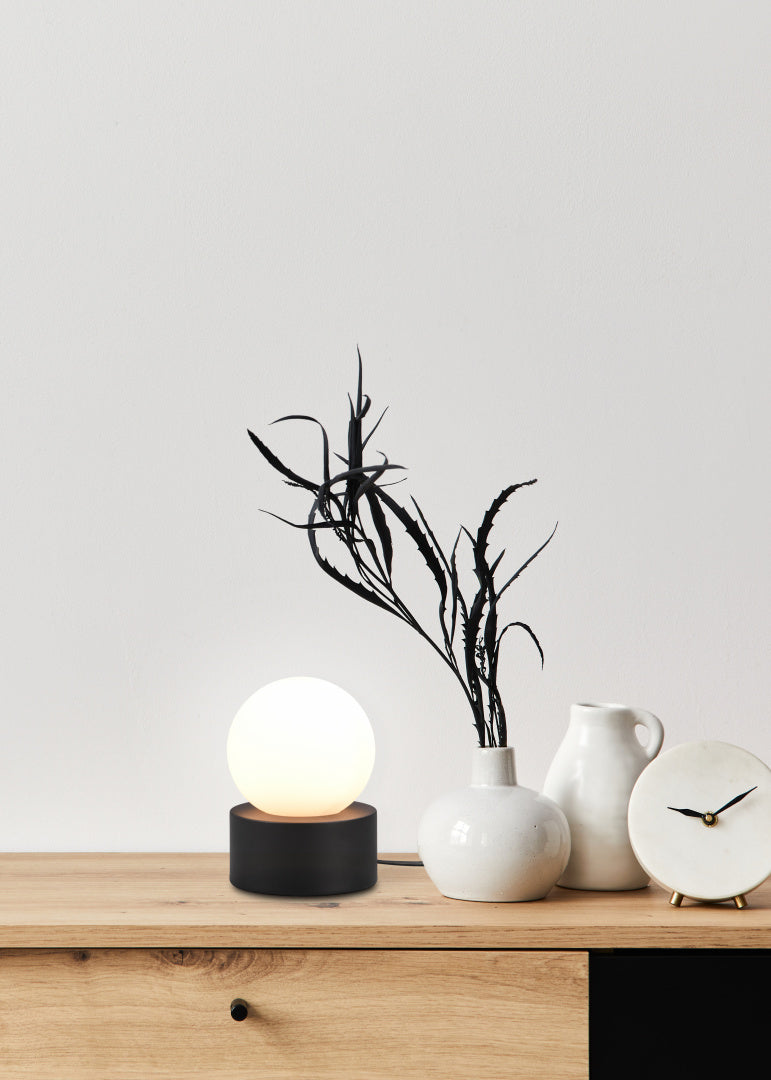 COUNTESS | Table lamp | Black mat | Metal
