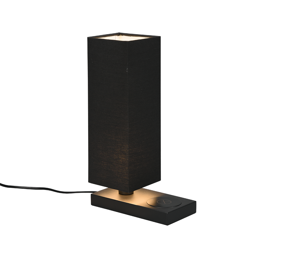 HALEY | Table lamp | Black mat | Metal