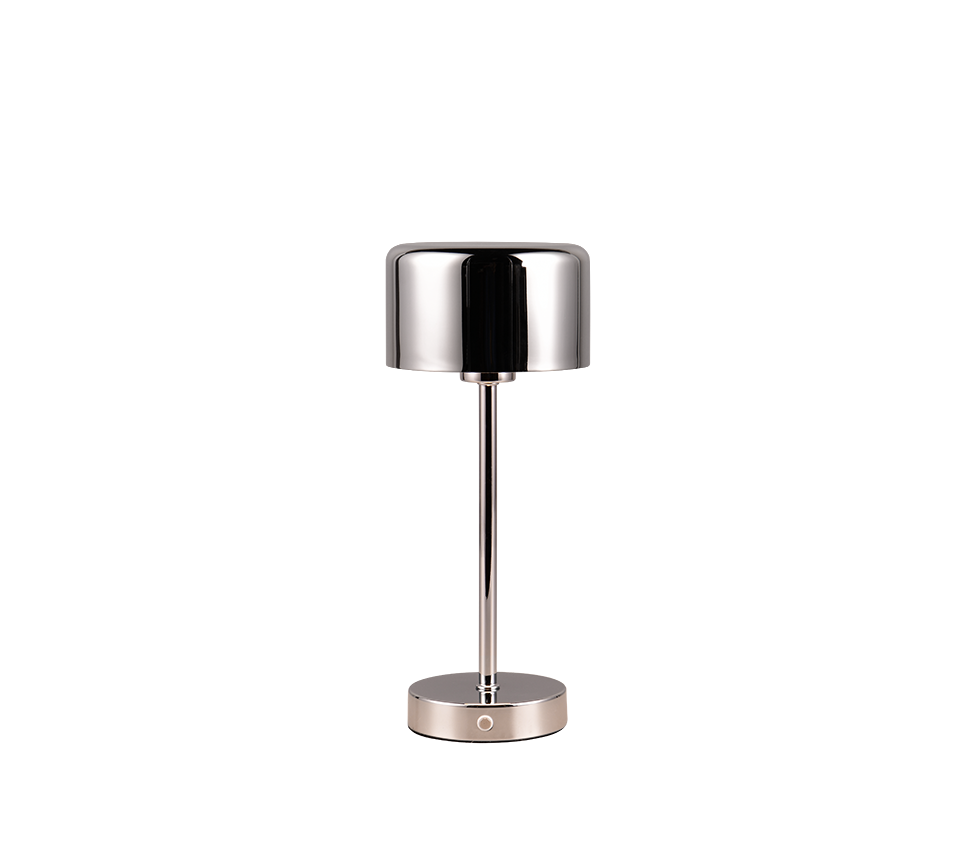 JEFF | Table lamp | Chrome | Metal