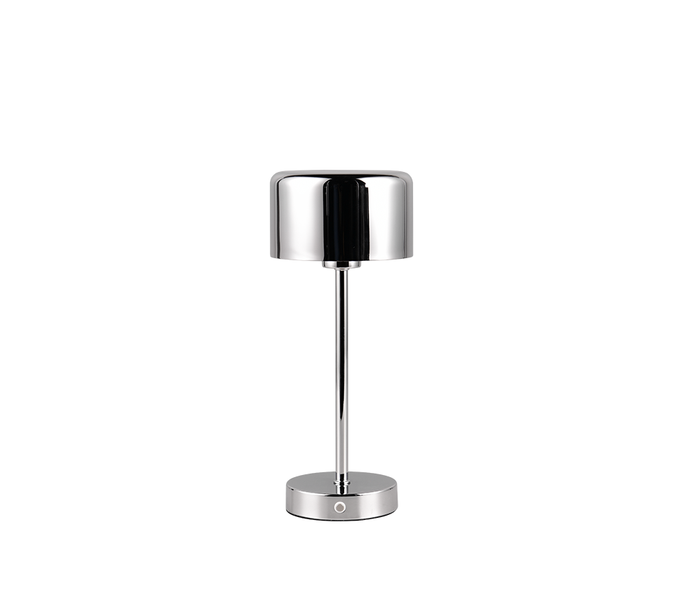JEFF | Table lamp | Chrome | Metal
