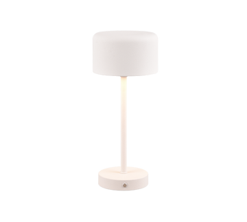 JEFF | Table lamp | White mat | Metal