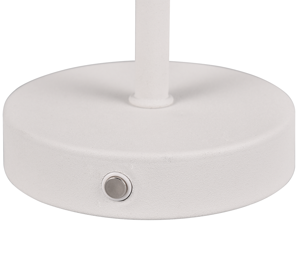 JEFF | Table lamp | White mat | Metal