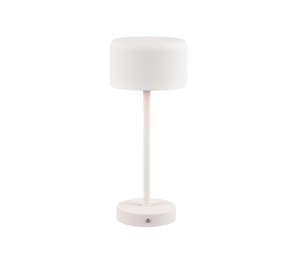 JEFF | Table lamp | White mat | Metal