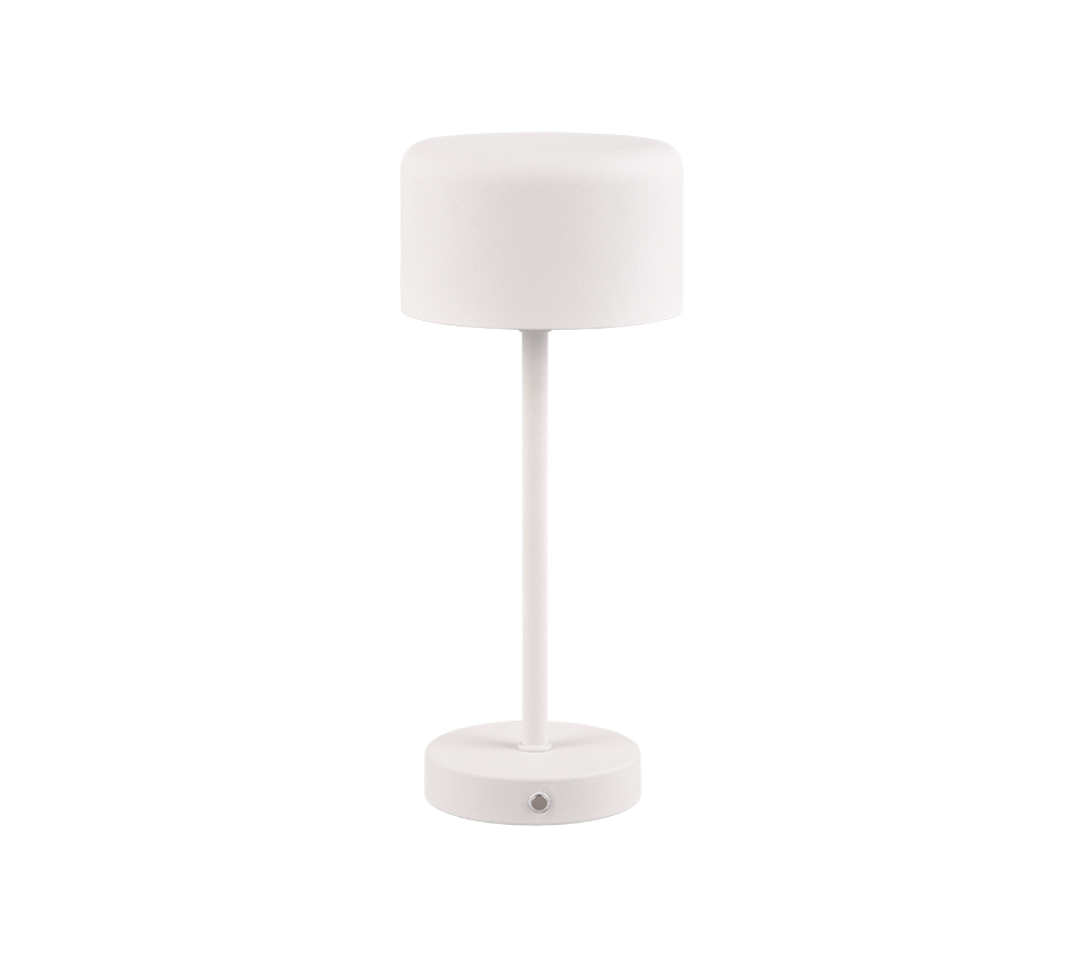 JEFF | Table lamp | White mat | Metal